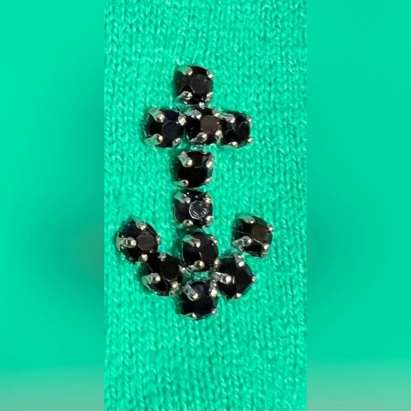 Talbots | ladies embellished anchor sweater. Size: XS - Picture 5 of 16